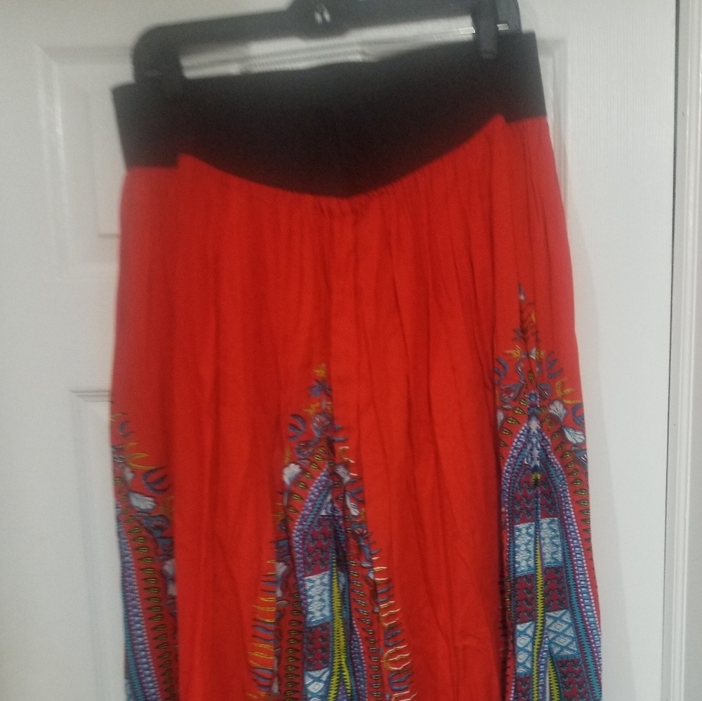 PLUS SIZE MULTI COLOR SKIRT SIZE 1X